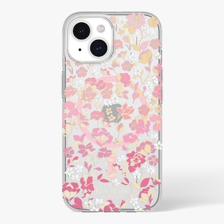 Foto 7 | Funda De Teléfono Kate Spade New York Flowerbed Pink Ombre Para Iphone 15/14/13 Con Magsafe - Venta Internacional.