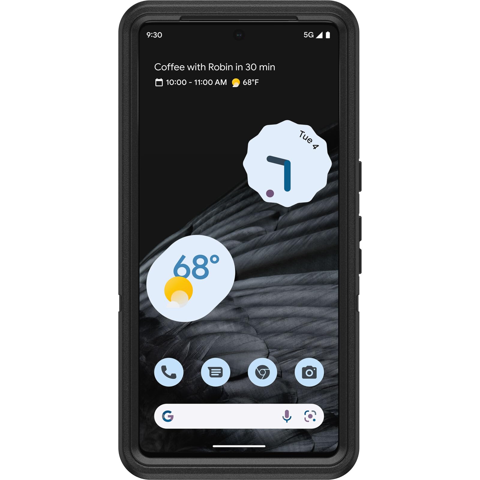 Foto 3 pulgar | Funda Otterbox Defender Series Para Google Pixel 7 Pro, Color Negro - Venta Internacional.