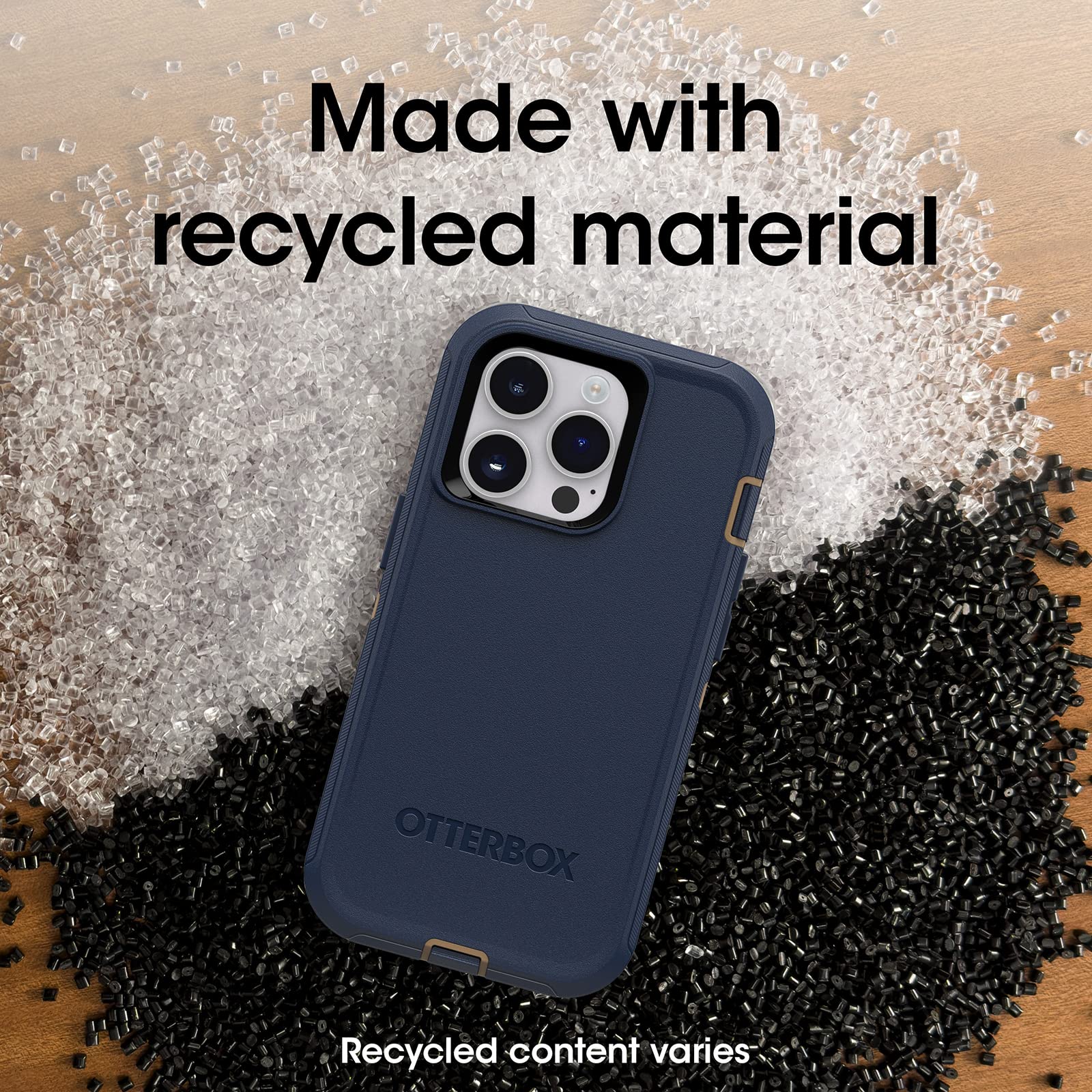 Foto 8 pulgar | Funda Otterbox Defender Series Para Iphone 14 Pro, Gamuza Azul - Venta Internacional.