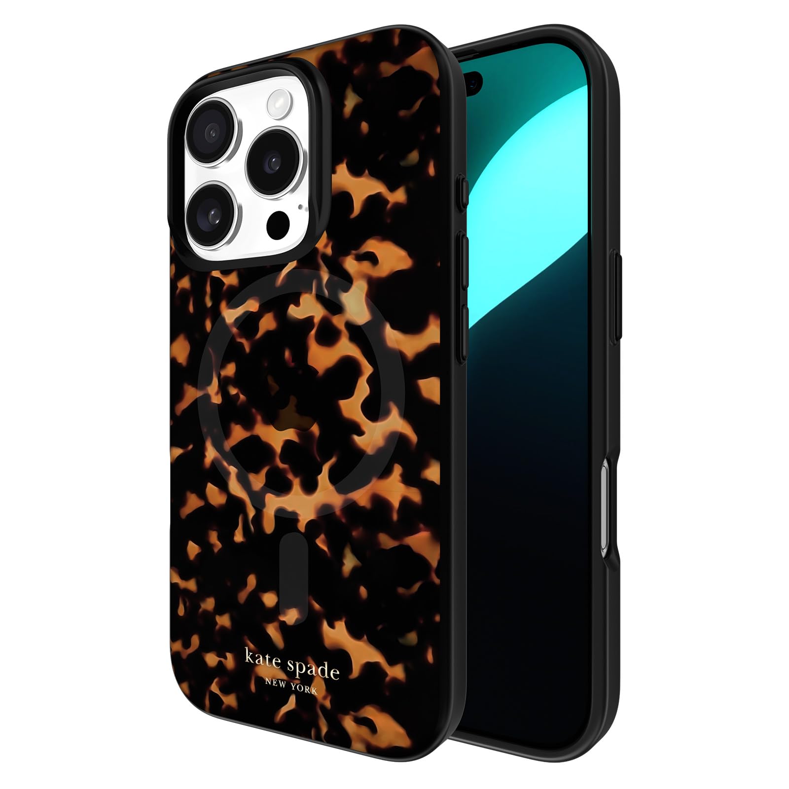 Funda De Teléfono Kate Spade New York Para Iphone 16 Pro Tortoise - Venta Internacional.