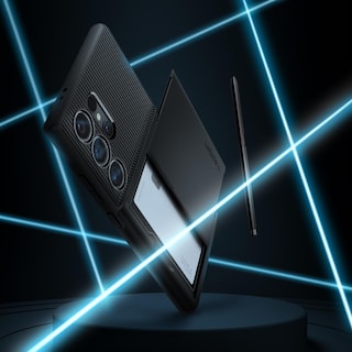 Foto 3 | Funda Spigen Slim Armor Cs Para Galaxy S24 Ultra, Color Negro - Venta Internacional.