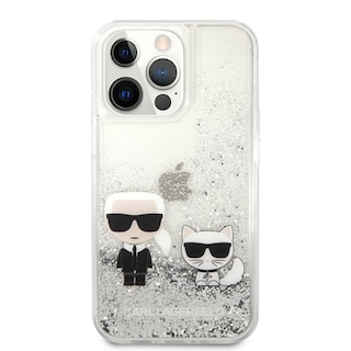 Foto 3 | Funda Karl Glitter Líquido Para Iphone 13 Pro Max