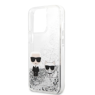 Foto 6 | Funda Karl Glitter Líquido Para Iphone 13 Pro Max