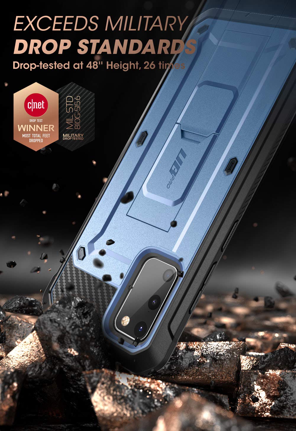 Foto 4 pulgar | Funda Para Teléfono Supcase Unicorn Beetle Pro Samsung S20 Fe 5g - Venta Internacional.