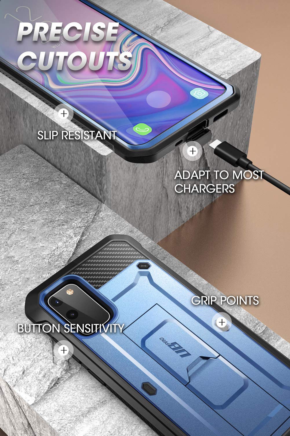 Foto 8 pulgar | Funda Para Teléfono Supcase Unicorn Beetle Pro Samsung S20 Fe 5g - Venta Internacional.