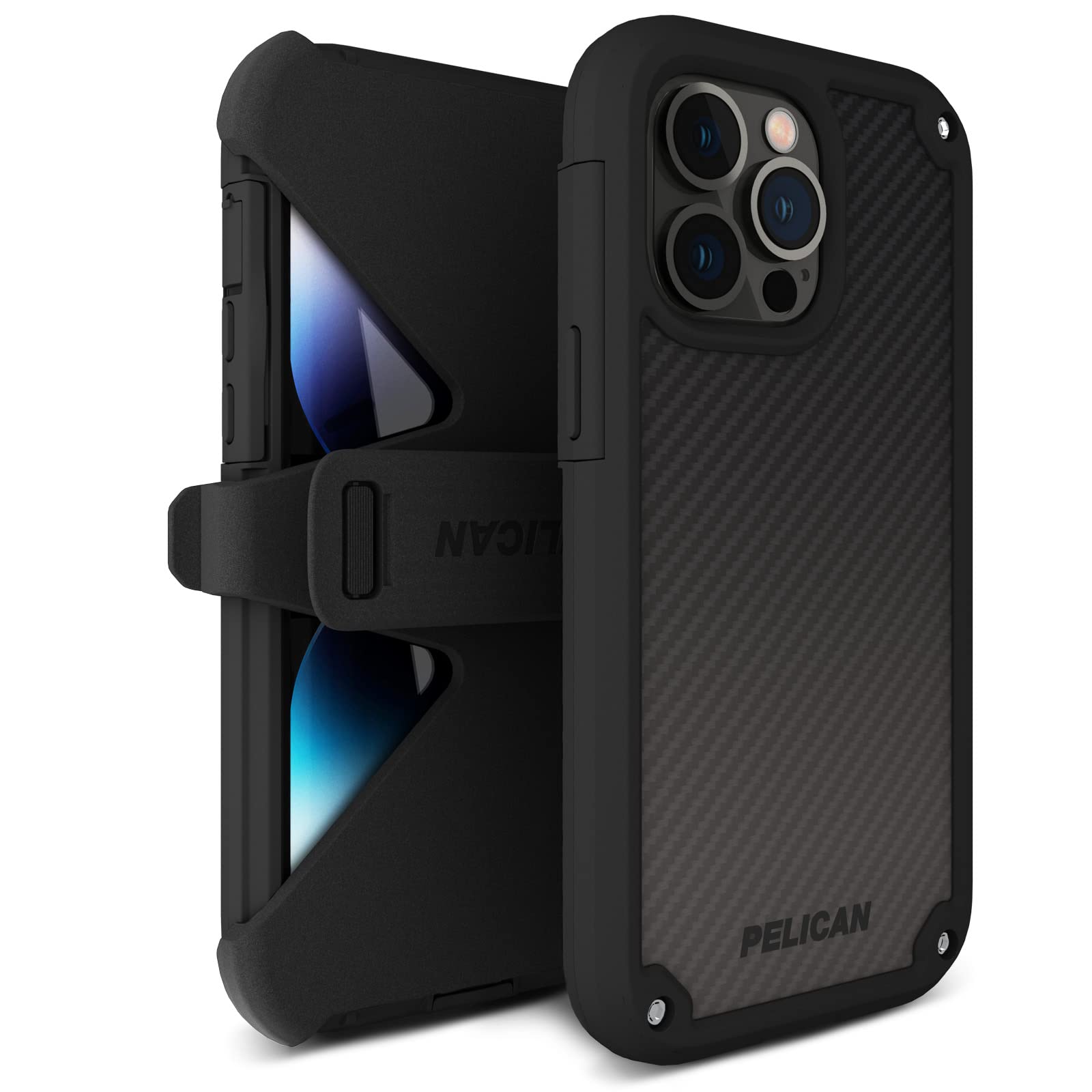 Funda De Teléfono De La Serie Pelican Shield Para Iphone 13 Pro Max/12 Pro Max - Venta Internacional.