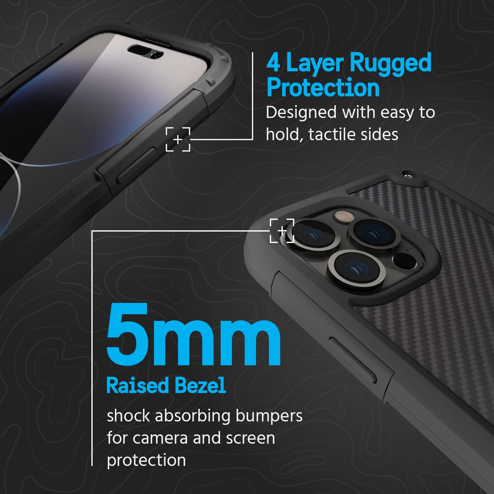Foto 5 pulgar | Funda De Teléfono De La Serie Pelican Shield Para Iphone 13 Pro Max/12 Pro Max - Venta Internacional.
