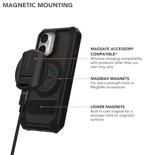 Foto 5 | Funda Rokform Rugged Compatible Con Iphone 16 Con Soporte Magnético - Venta Internacional.
