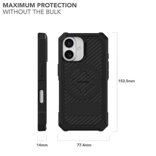 Foto 7 | Funda Rokform Rugged Compatible Con Iphone 16 Con Soporte Magnético - Venta Internacional.