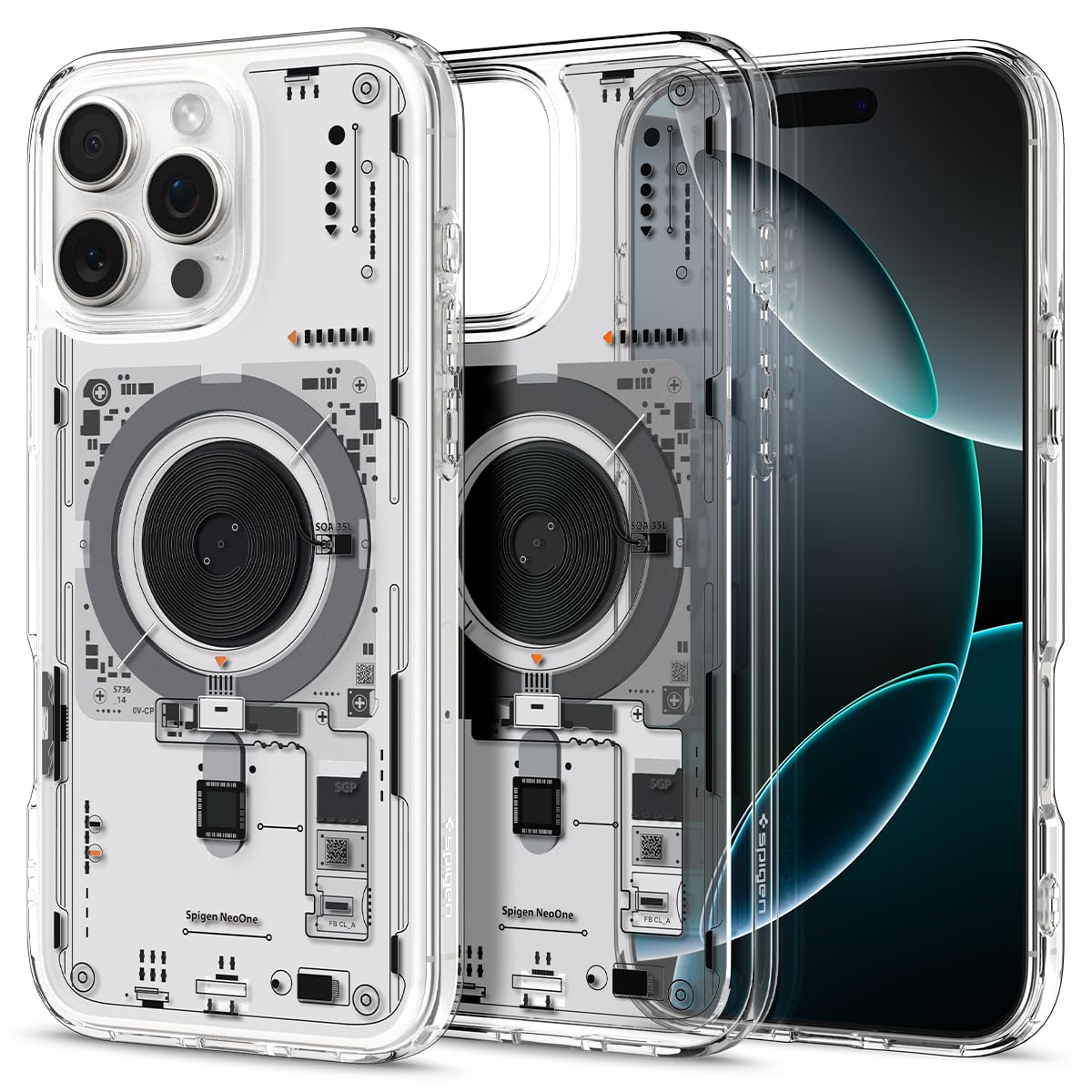 Foto 1 | Funda Spigen Ultra Hybrid Magfit Para Iphone 16 Pro, Antiamarilleo - Venta Internacional.