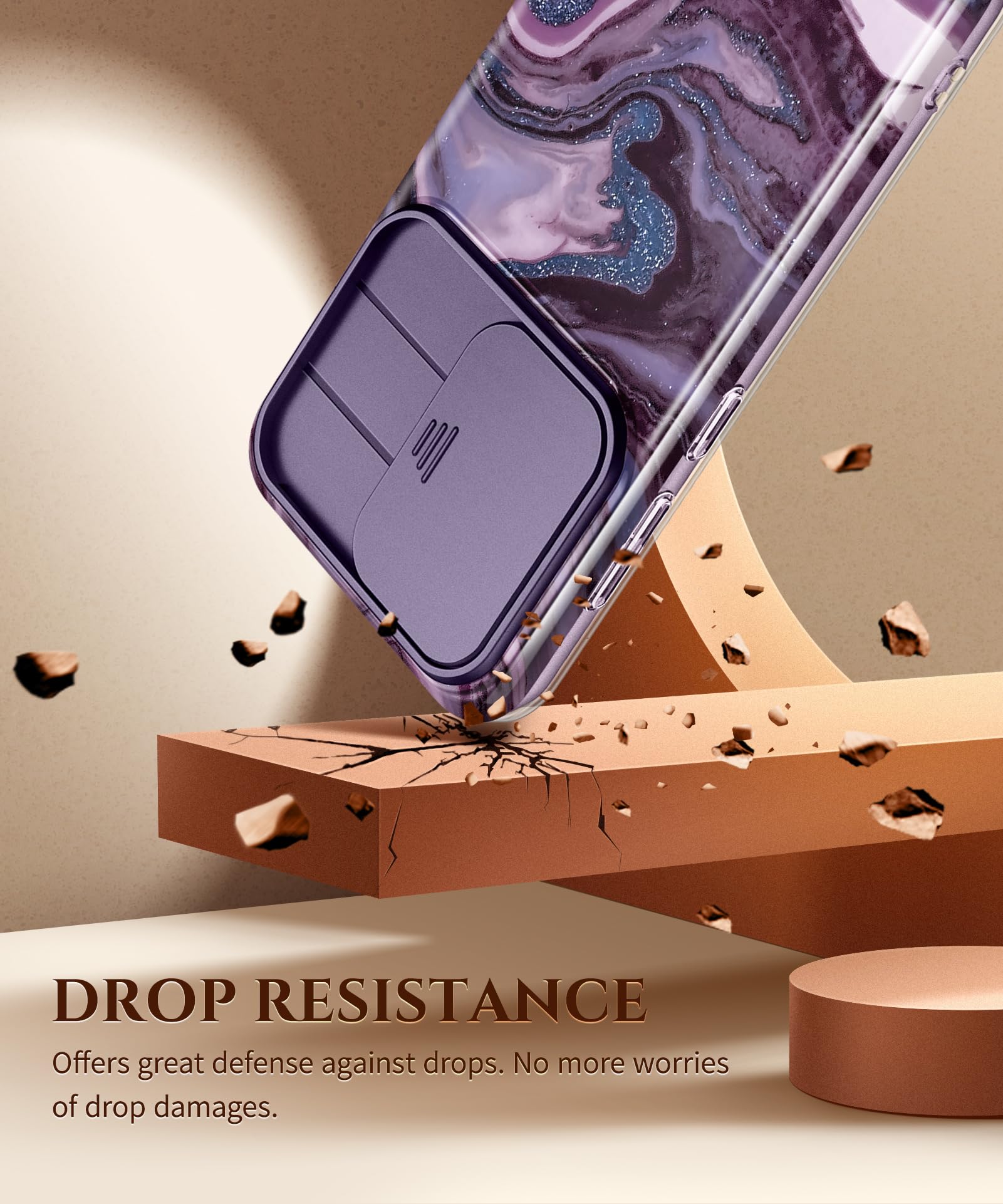 Foto 6 | Funda Para Teléfono Gviewin Para Samsung Galaxy S24 Plus Con Funda Deslizante - Venta Internacional.