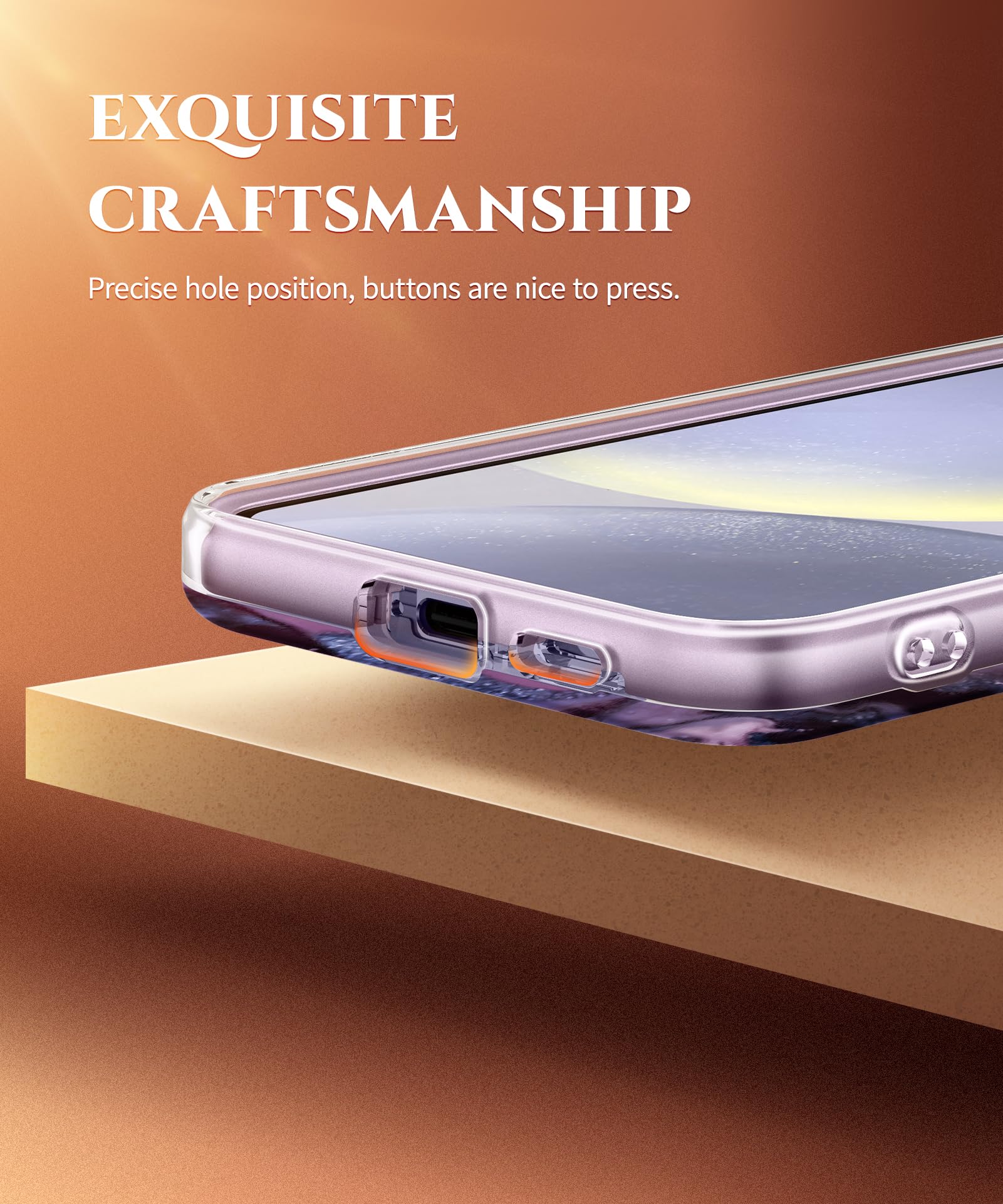 Foto 8 pulgar | Funda Para Teléfono Gviewin Para Samsung Galaxy S24 Plus Con Funda Deslizante - Venta Internacional.