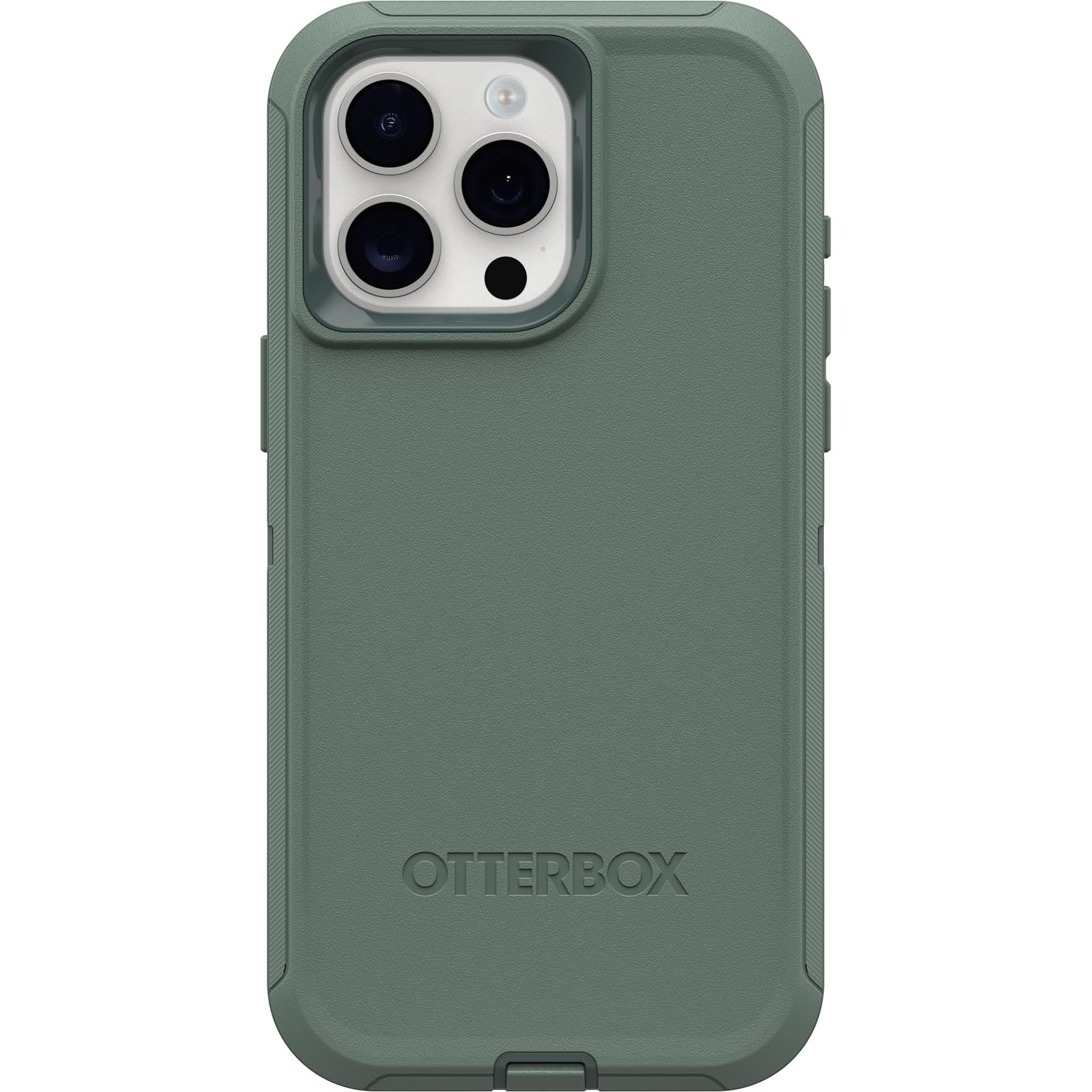 Funda Otterbox Defender Series Para Iphone 15 Pro Max, Color Verde - Venta Internacional.