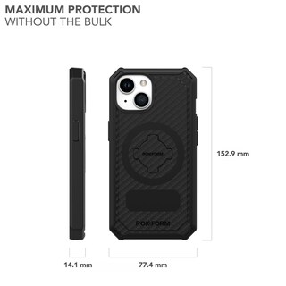 Foto 7 | Funda Magnética Rokform Rugged Series Para Iphone 15, Negra - Venta Internacional.