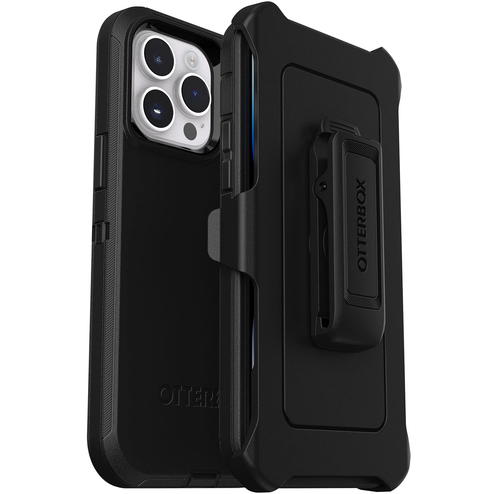 Funda Otterbox Defender Series Para Iphone 14 Pro Max, Color Negro - Venta Internacional.