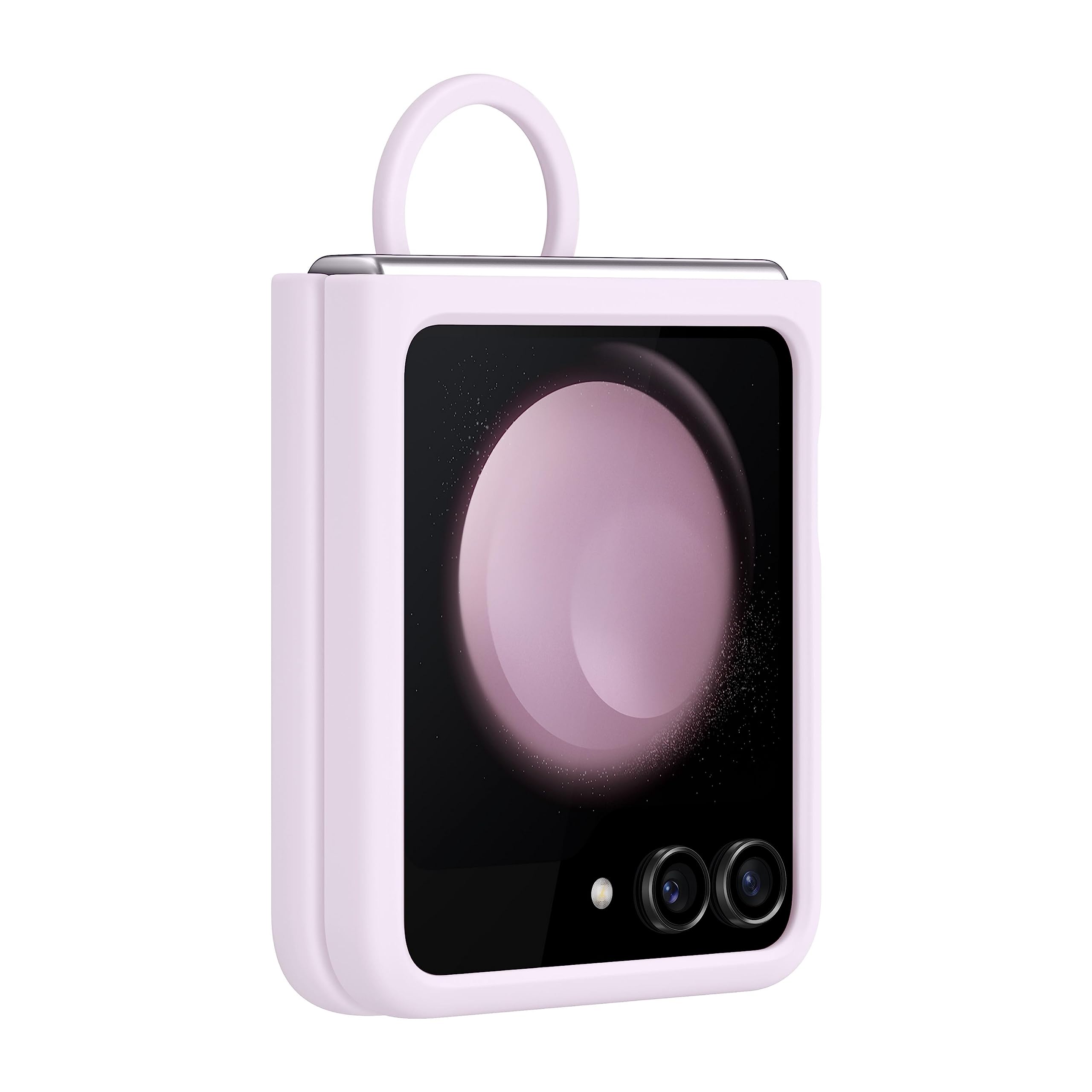 Funda De Silicona Con Anillo Para Teléfono Samsung Galaxy Z Flip5 Lavender - Venta Internacional.