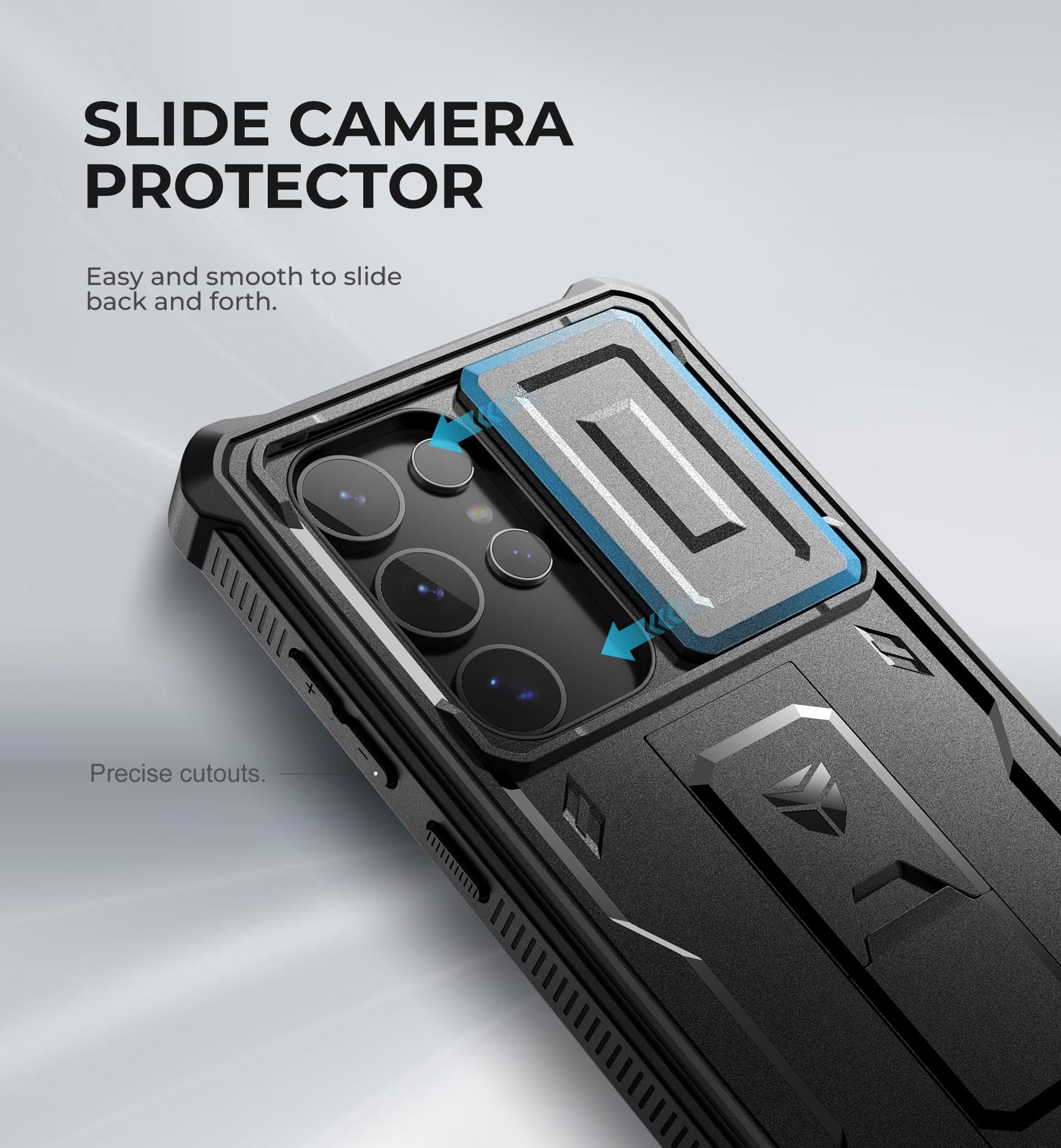 Foto 3 | Funda Dexnor Para Samsung Galaxy S24 Ultra Con Cámara Deslizante - Venta Internacional.