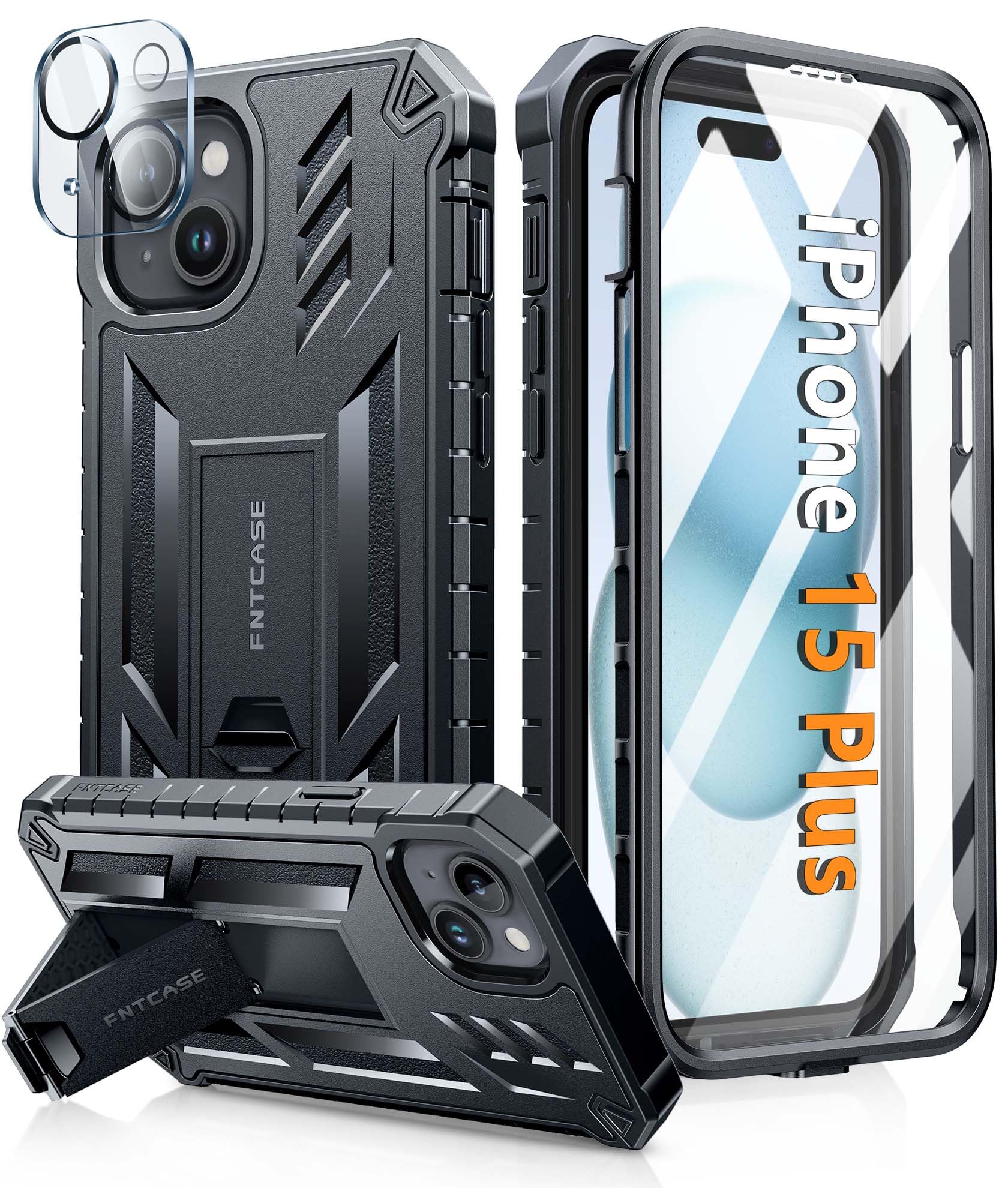 Foto 2 pulgar | Funda Para Teléfono Fntcase, Resistente, De Grado Militar, Para Iphone 15 Plus De 6.7 Pulgadas - Venta Internacional.