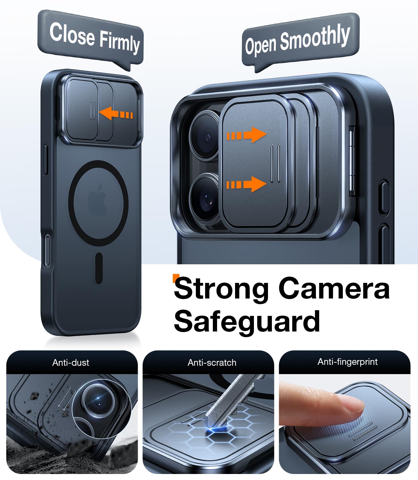 Foto 3 pulgar | Funda De Teléfono Torras Magnética A Prueba De Golpes Para Iphone 16 Pro - Venta Internacional.
