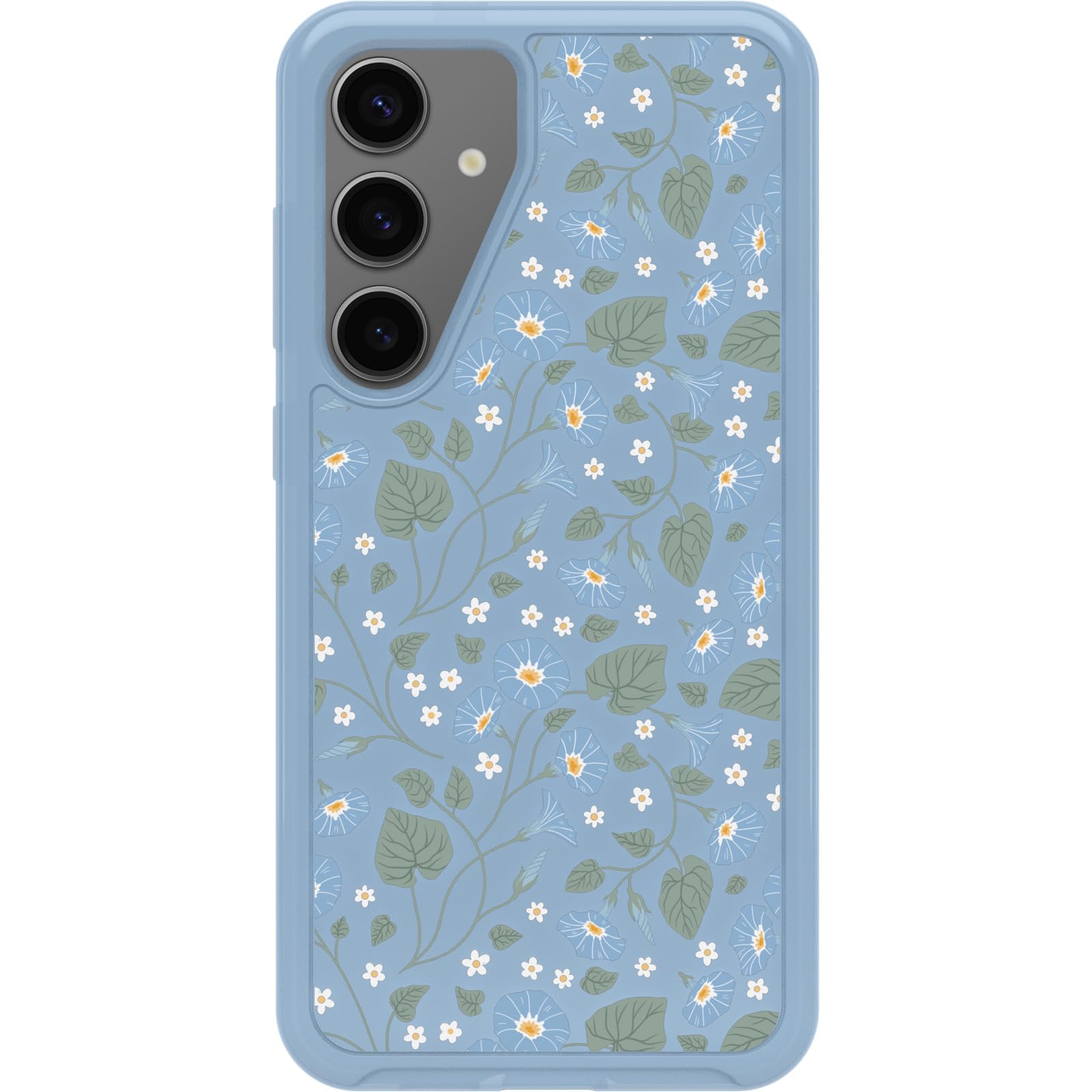 Foto 2 pulgar | Funda Otterbox Para Samsung Galaxy S24+, Simétrica, Transparente, Con Estampado Floral - Venta Internacional.