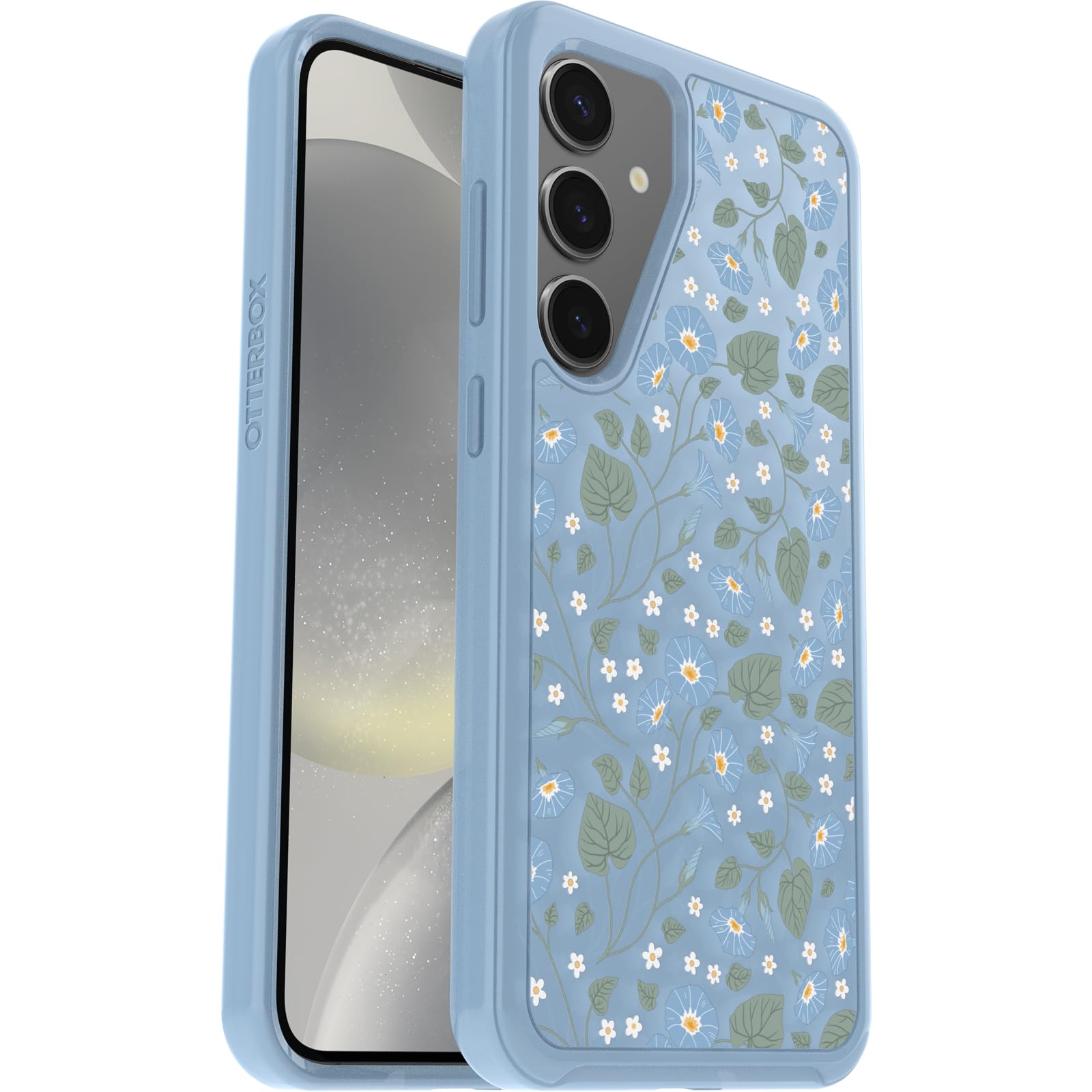 Foto 6 pulgar | Funda Otterbox Para Samsung Galaxy S24+, Simétrica, Transparente, Con Estampado Floral - Venta Internacional.
