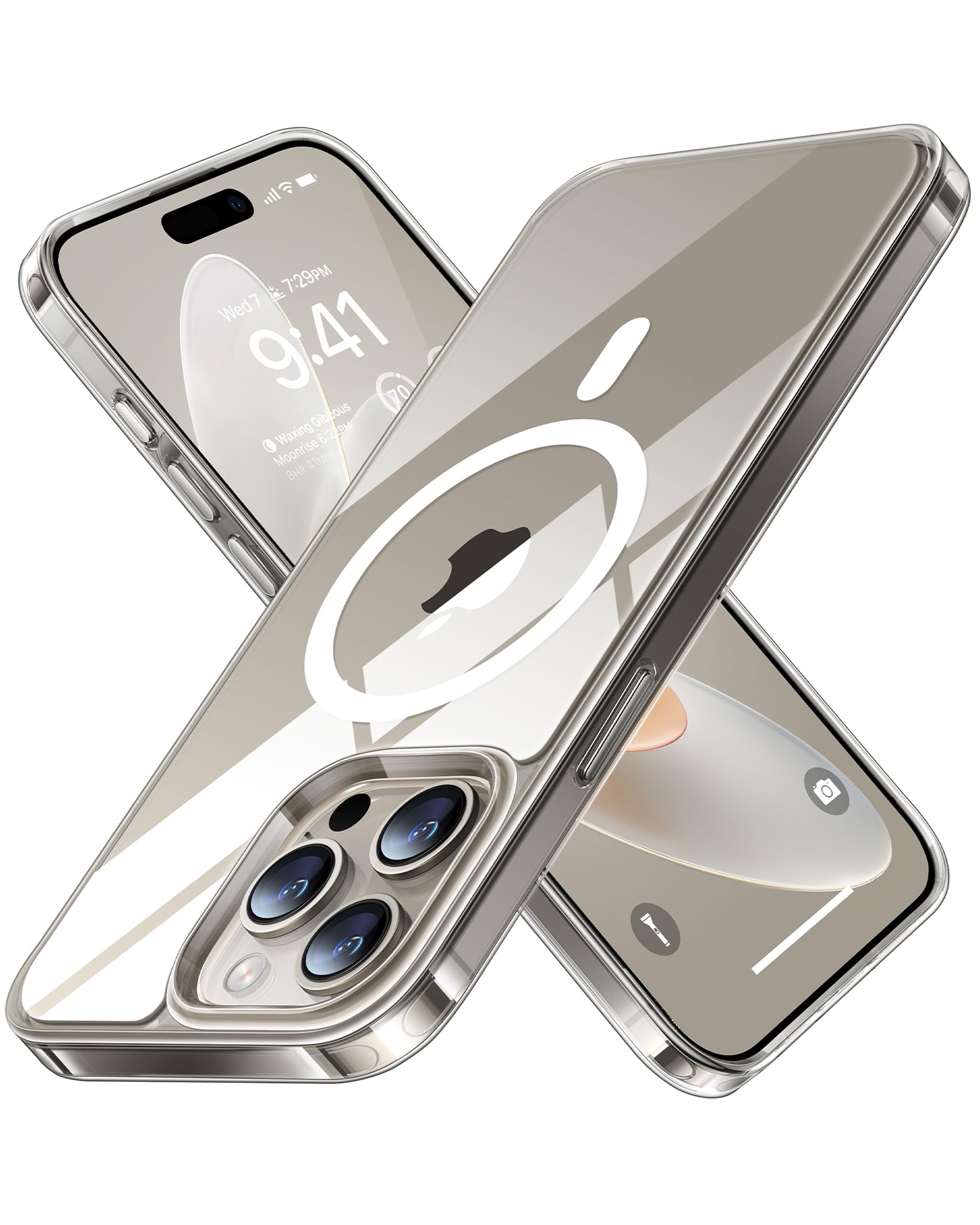 Foto 2 pulgar | Funda De Teléfono Torras Magnética A Prueba De Golpes Para Iphone 15 Pro - Venta Internacional.