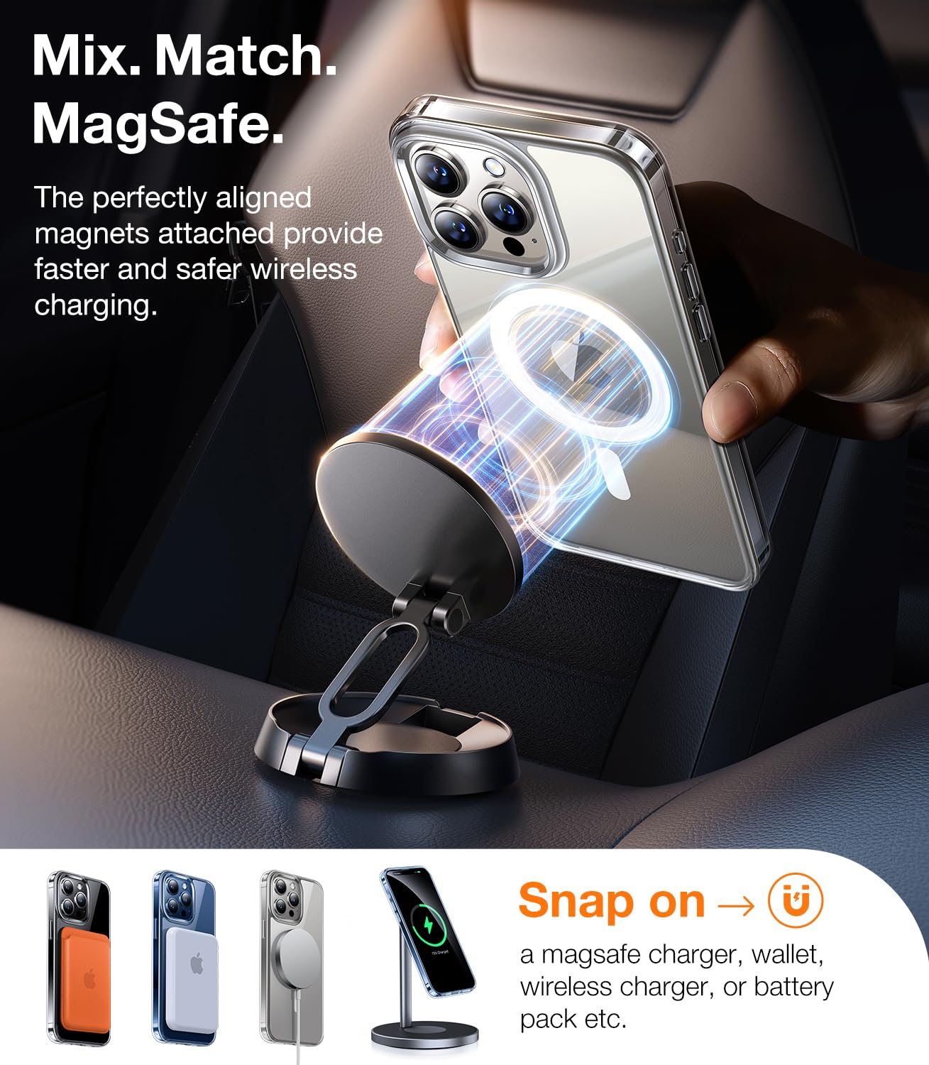 Foto 7 pulgar | Funda De Teléfono Torras Magnética A Prueba De Golpes Para Iphone 15 Pro - Venta Internacional.
