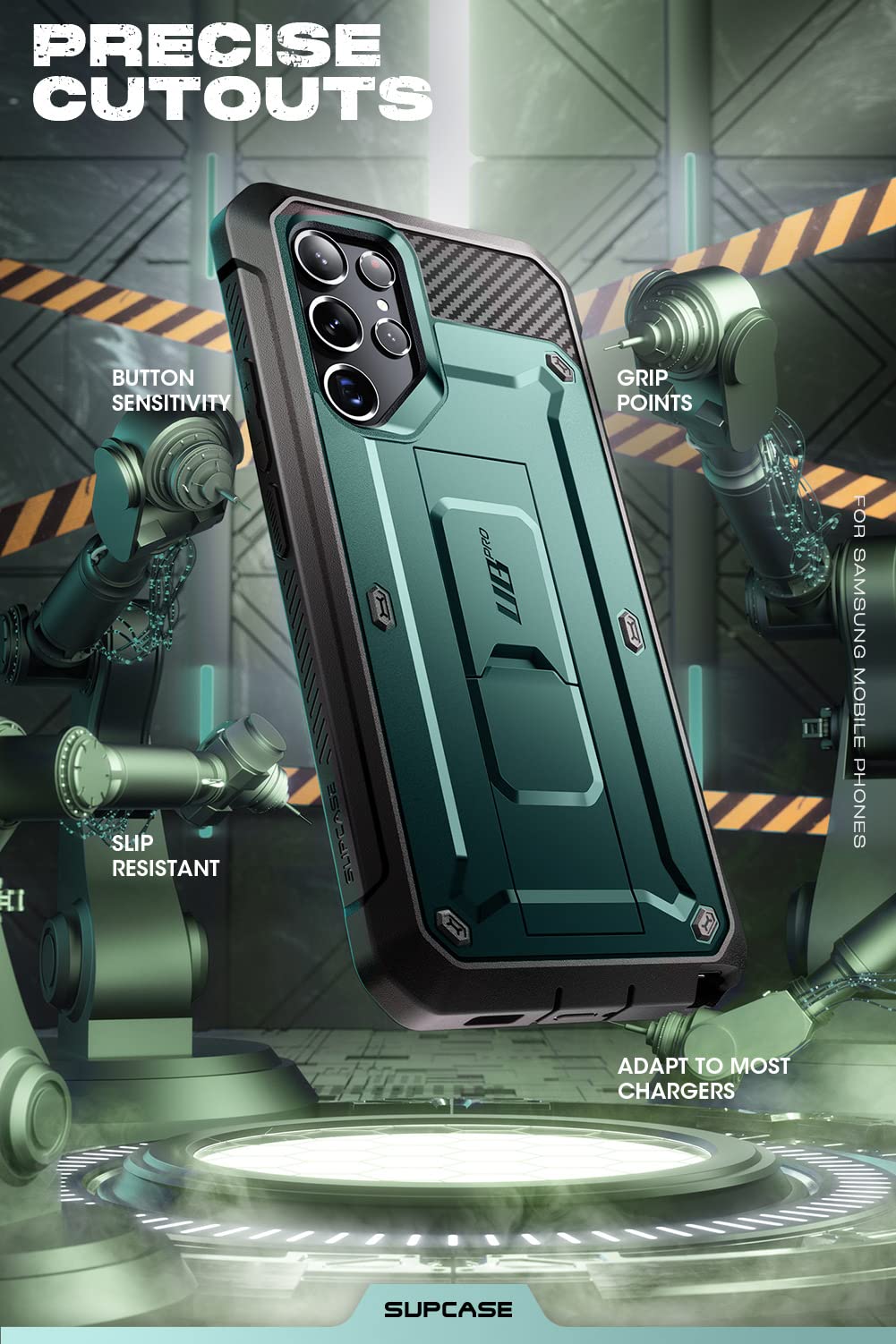 Foto 6 | Funda Supcase Unicorn Beetle Pro Para Samsung Galaxy S22 Ultra 5g - Venta Internacional.