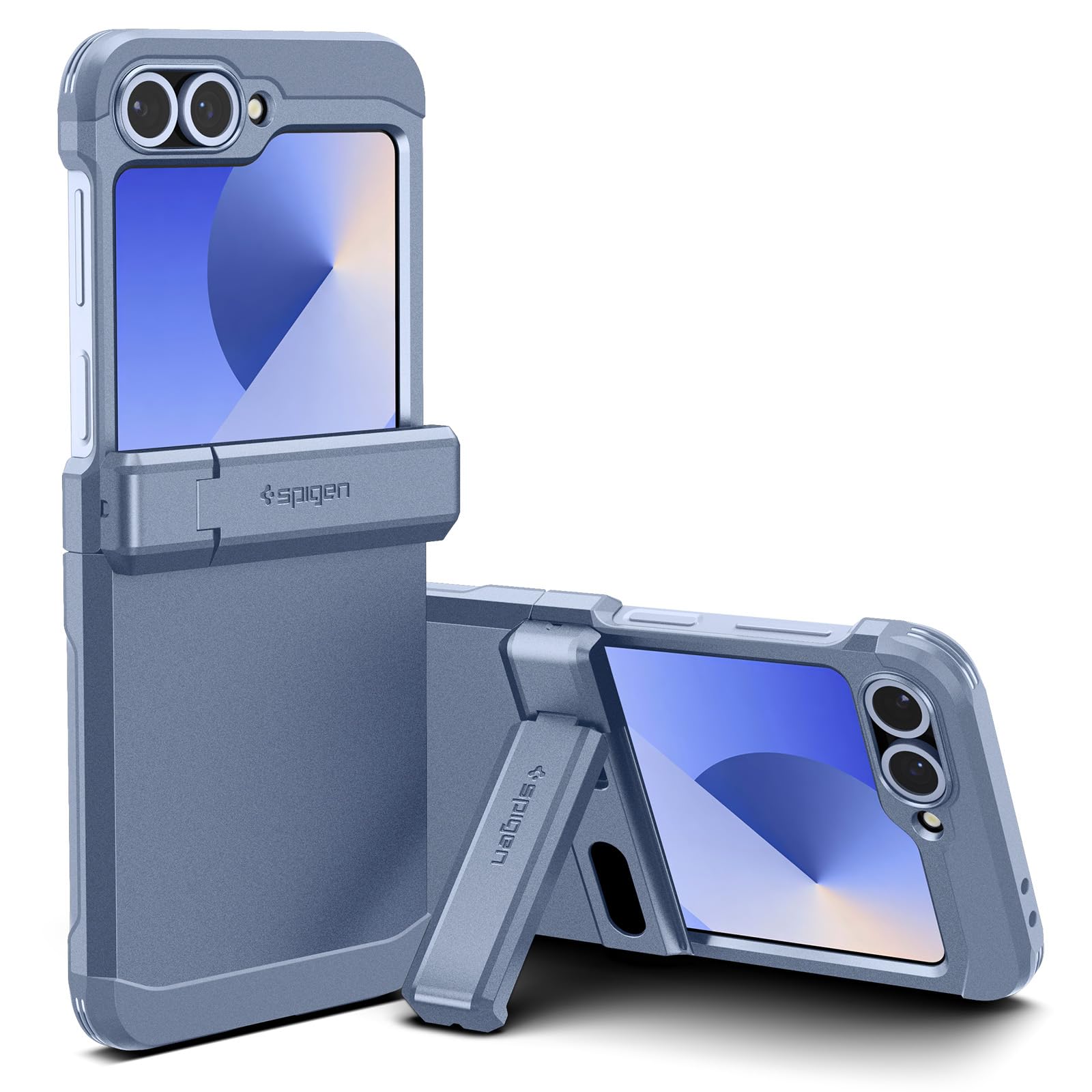 Funda Spigen Tough Armor Pro Para Galaxy Z Flip 6 Sierra Blue - Venta Internacional.