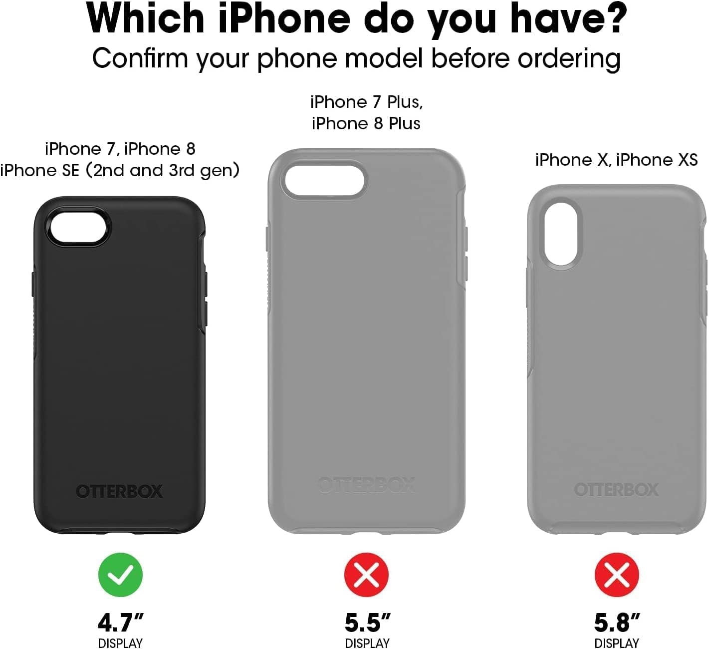 Foto 3 pulgar | Funda Otterbox Defender Series Para Iphone Se (tercera Y Segunda Generación) Y Iphone 8/7 - Venta Internacional.