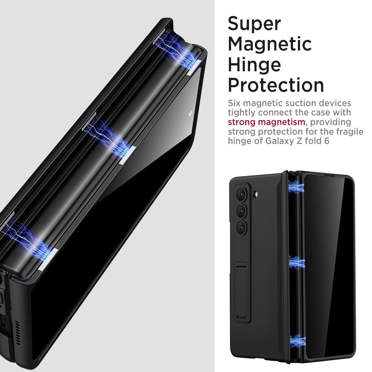 Foto 6 pulgar | Funda Miimall Para Samsung Galaxy Z Fold 6 Con Pantalla De Privacidad - Venta Internacional.