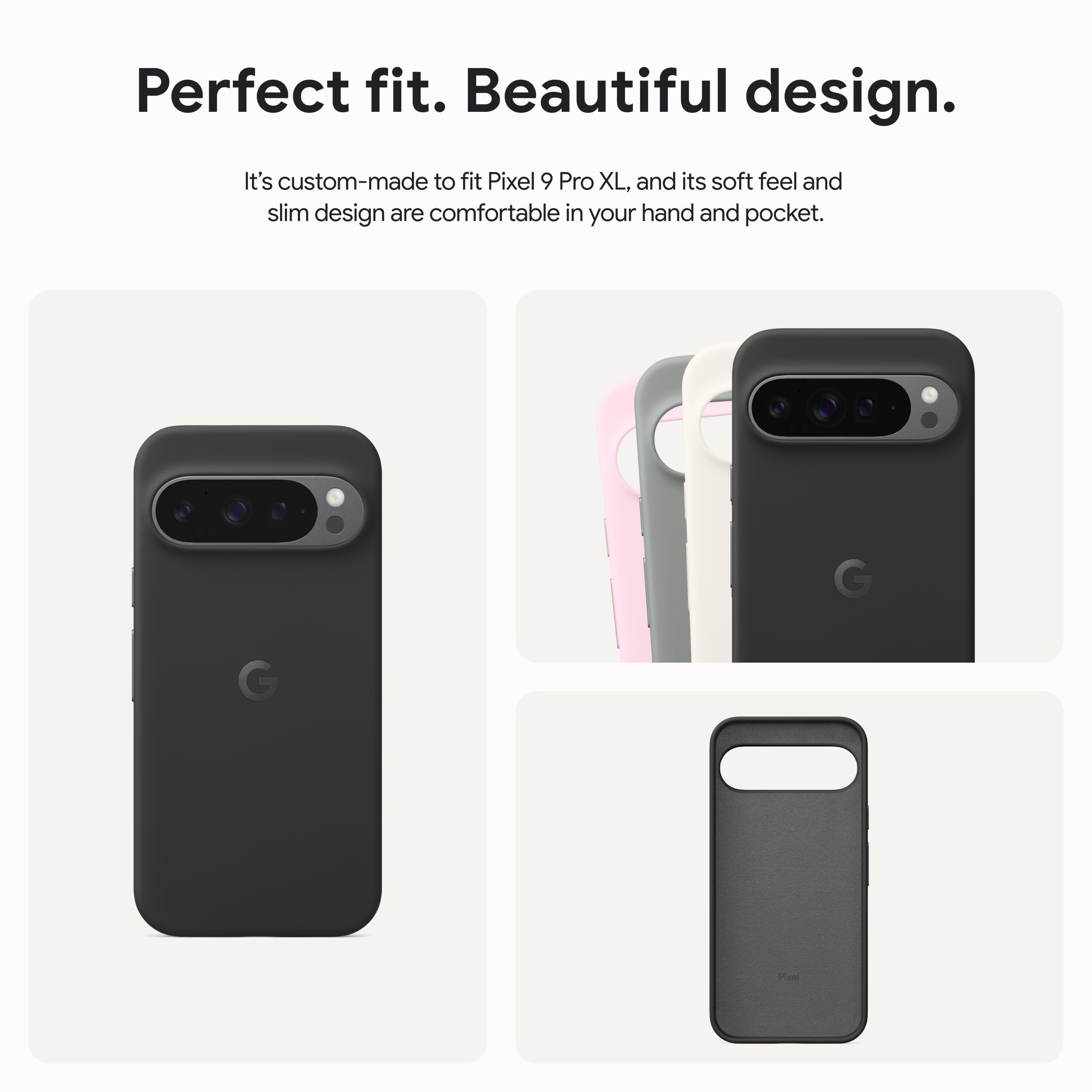 Foto 4 | Funda Para Teléfono Google Pixel 9 Pro Xl De Silicona Resistente A Las Manchas - Venta Internacional.