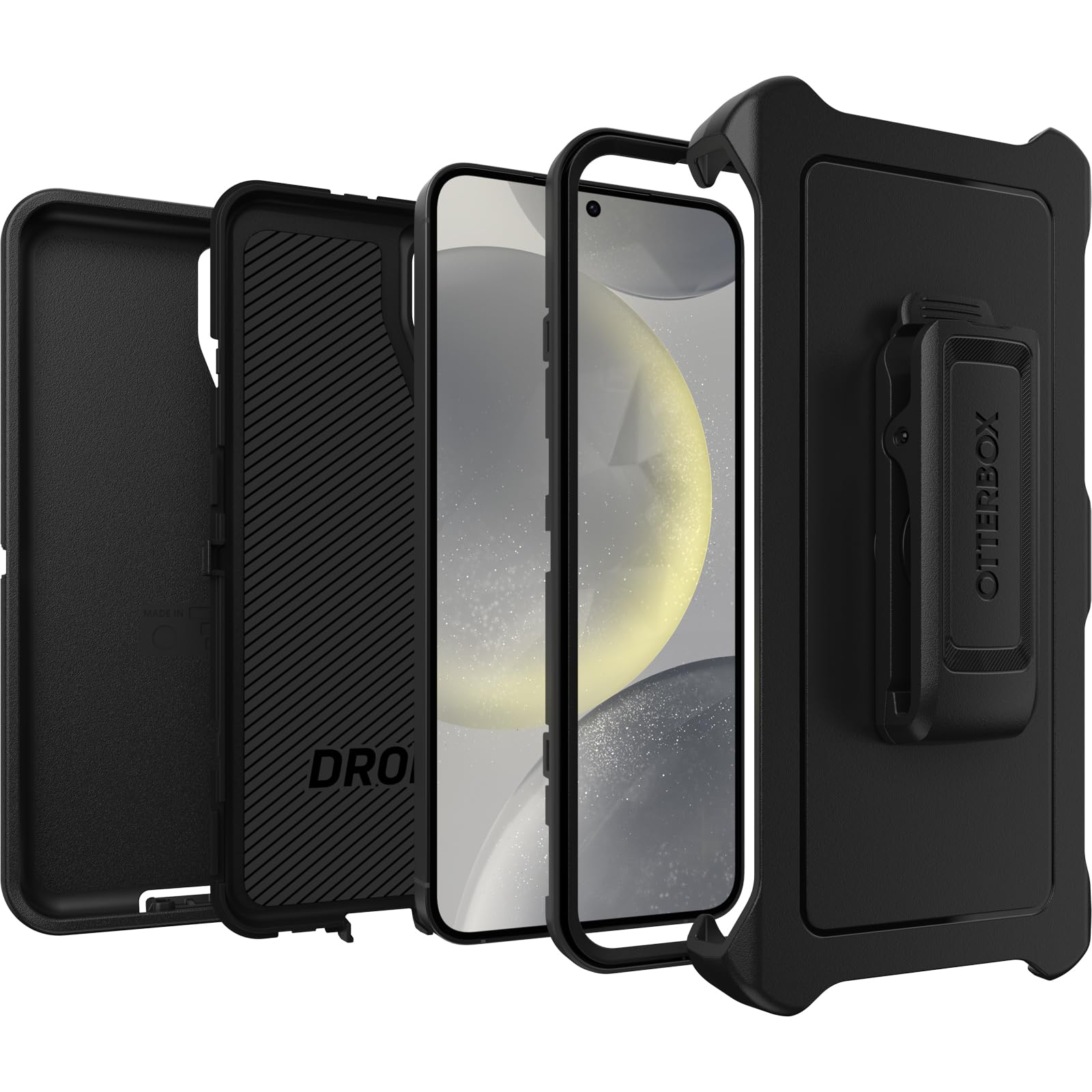Foto 3 pulgar | Funda Otterbox Para Samsung Galaxy S24+ Defender Series, Color Negro - Venta Internacional.