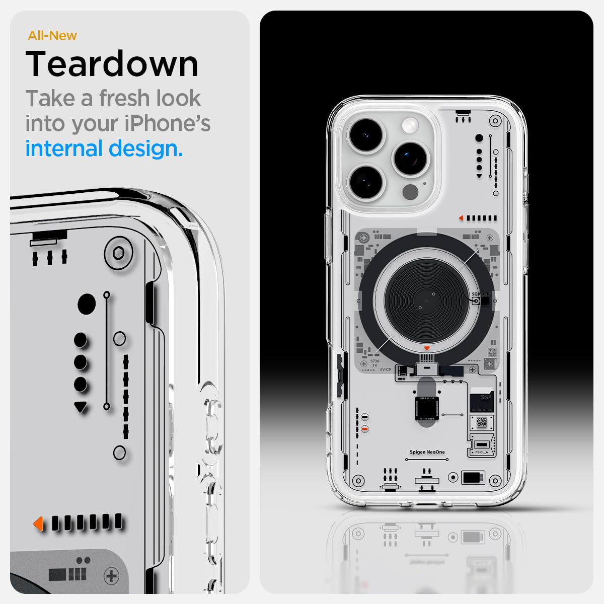 Foto 4 pulgar | Funda Spigen Ultra Hybrid Magfit Para Iphone 16 Pro Max - Venta Internacional.