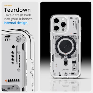 Foto 3 | Funda Spigen Ultra Hybrid Magfit Para Iphone 16 Pro Max - Venta Internacional.