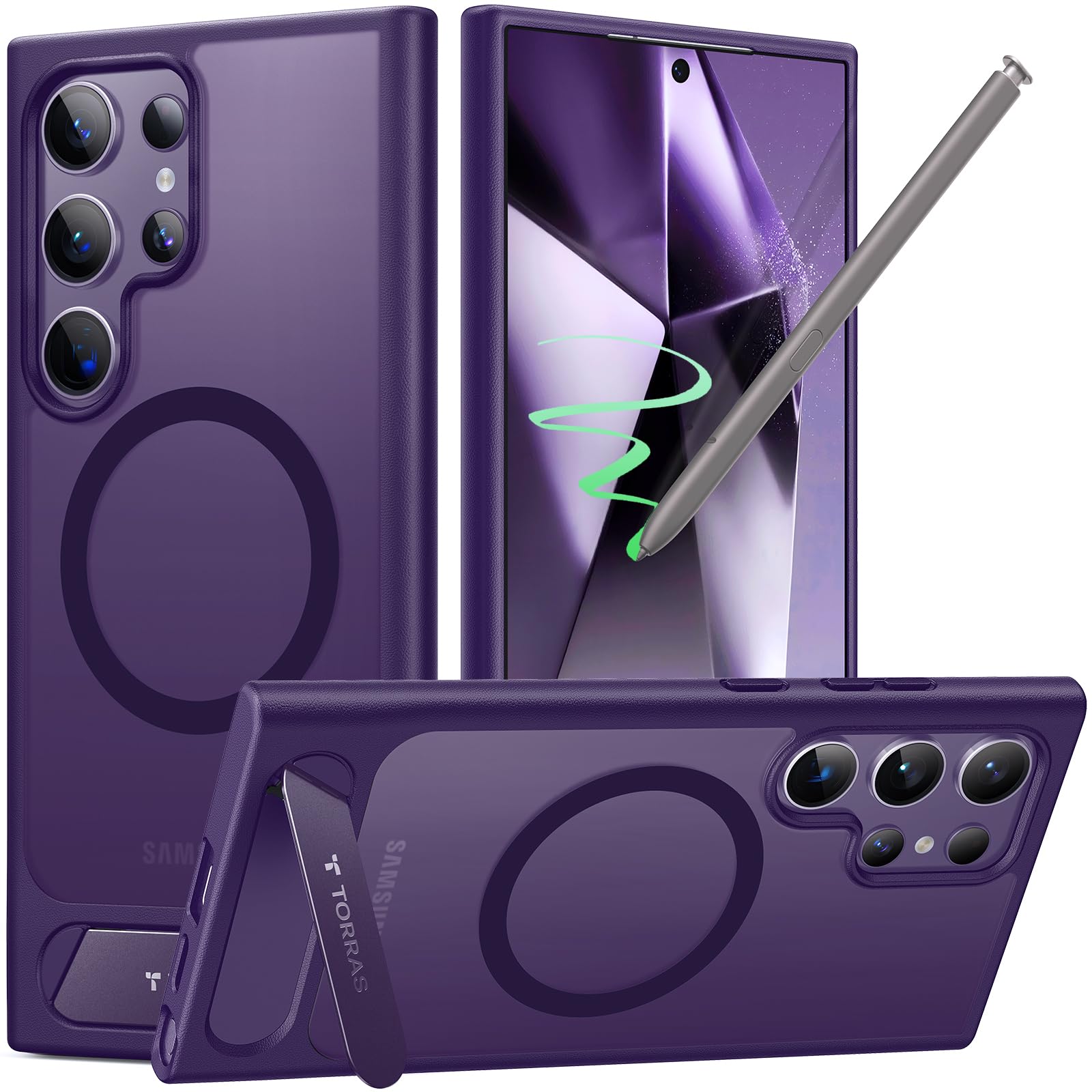 Foto 1 | Funda Para Teléfono Torras, Fuerte Soporte Magnético Para Samsung Galaxy S24 Ultra - Venta Internacional.