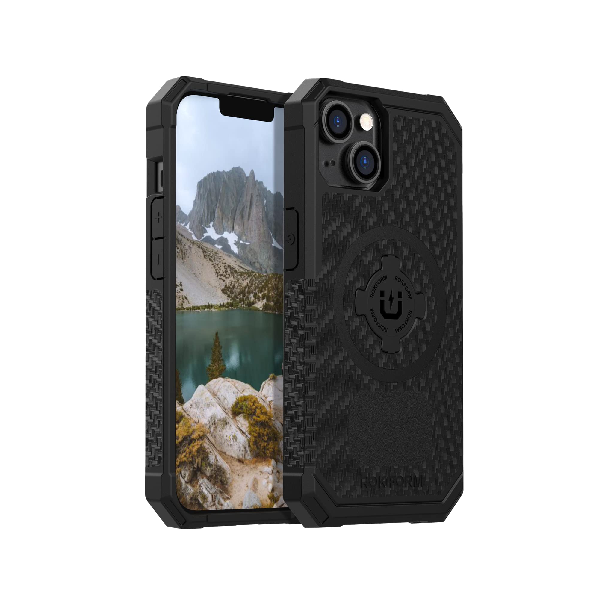 Foto 2 pulgar | Funda Magnética Rokform Rugged Series Para Iphone 14, Color Negro - Venta Internacional.