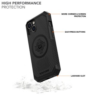 Foto 2 | Funda Magnética Rokform Rugged Series Para Iphone 14, Color Negro - Venta Internacional.