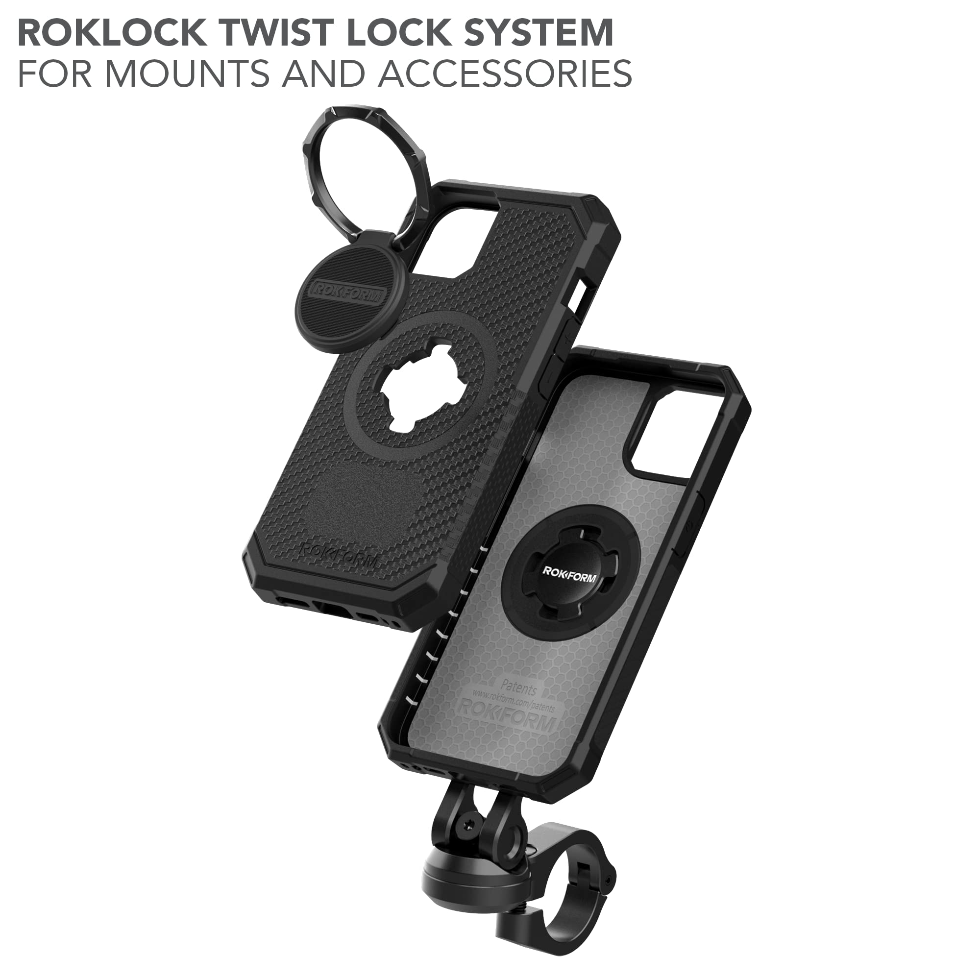 Foto 6 pulgar | Funda Magnética Rokform Rugged Series Para Iphone 14, Color Negro - Venta Internacional.