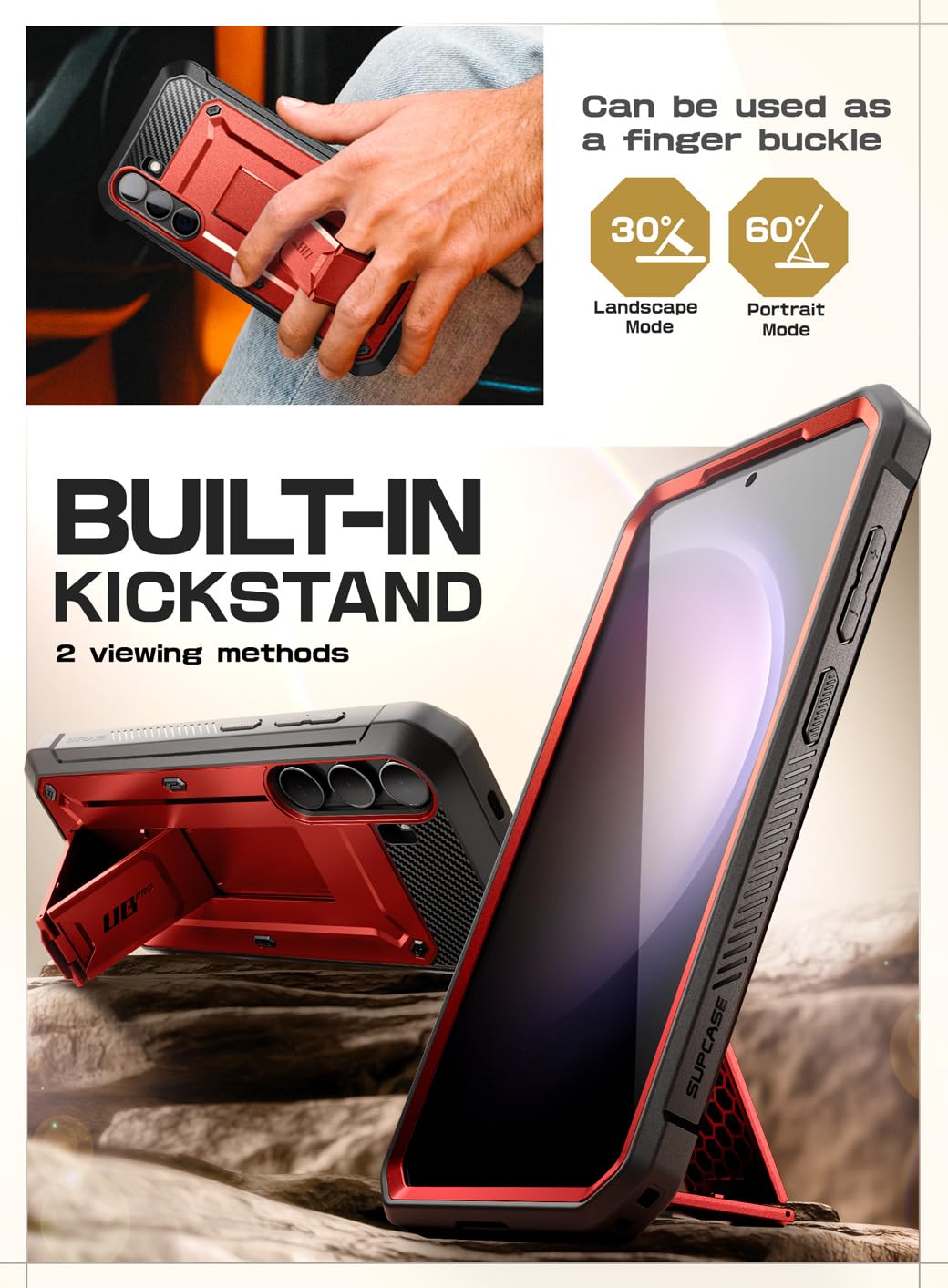 Foto 4 pulgar | Funda Supcase Unicorn Beetle Pro Para Samsung Galaxy S24 5g - Venta Internacional.
