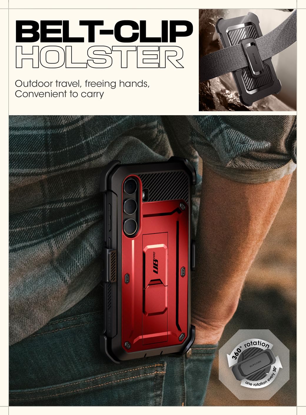 Foto 6 pulgar | Funda Supcase Unicorn Beetle Pro Para Samsung Galaxy S24 5g - Venta Internacional.