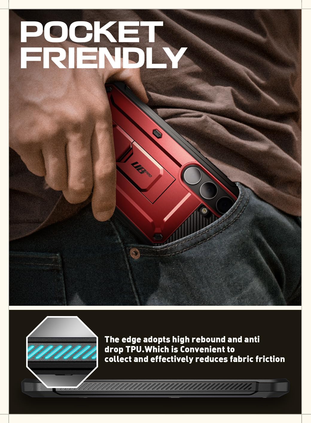 Foto 7 pulgar | Funda Supcase Unicorn Beetle Pro Para Samsung Galaxy S24 5g - Venta Internacional.