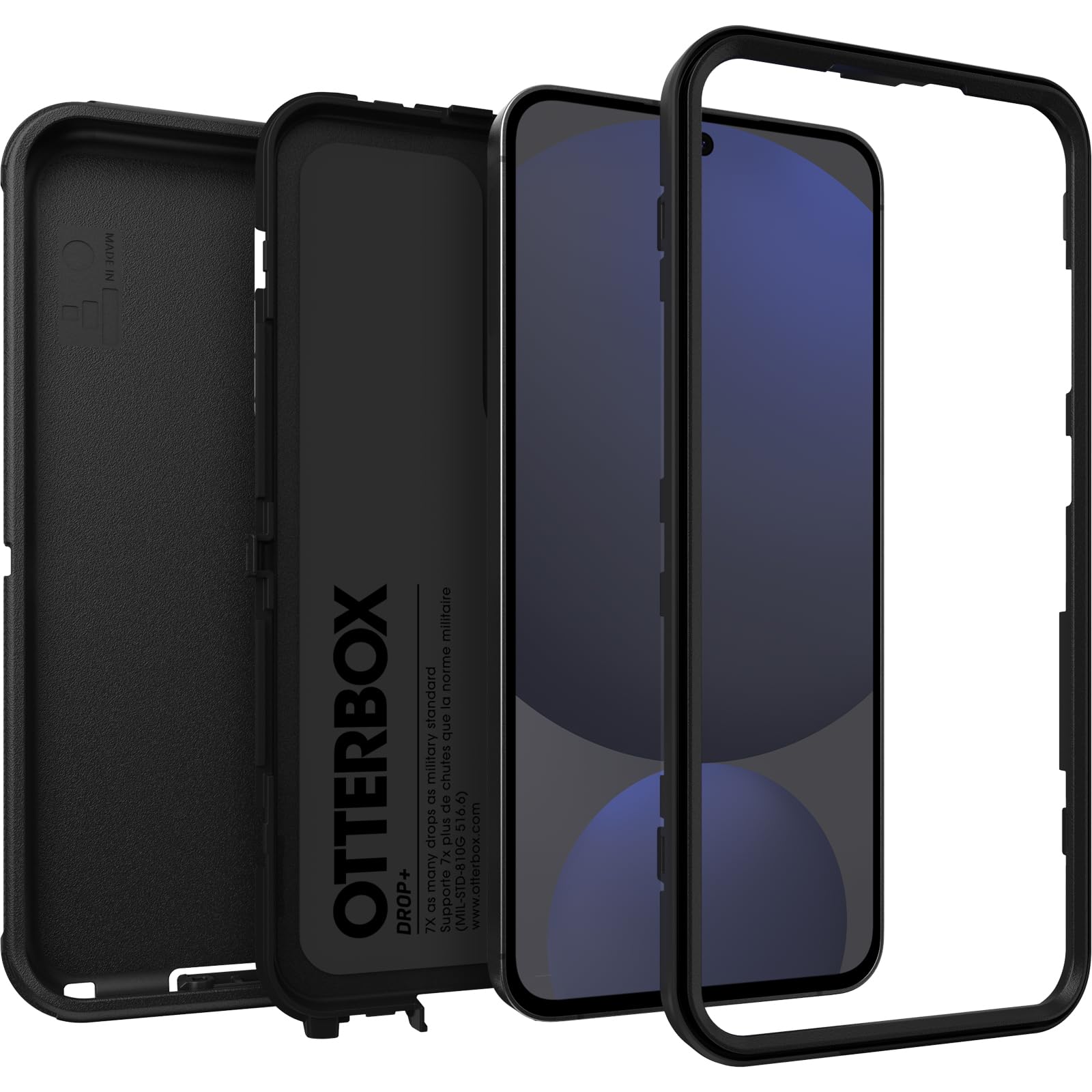 Foto 2 | Funda Otterbox Para Samsung Galaxy S24 Fe Defender Series, Color Negro - Venta Internacional.