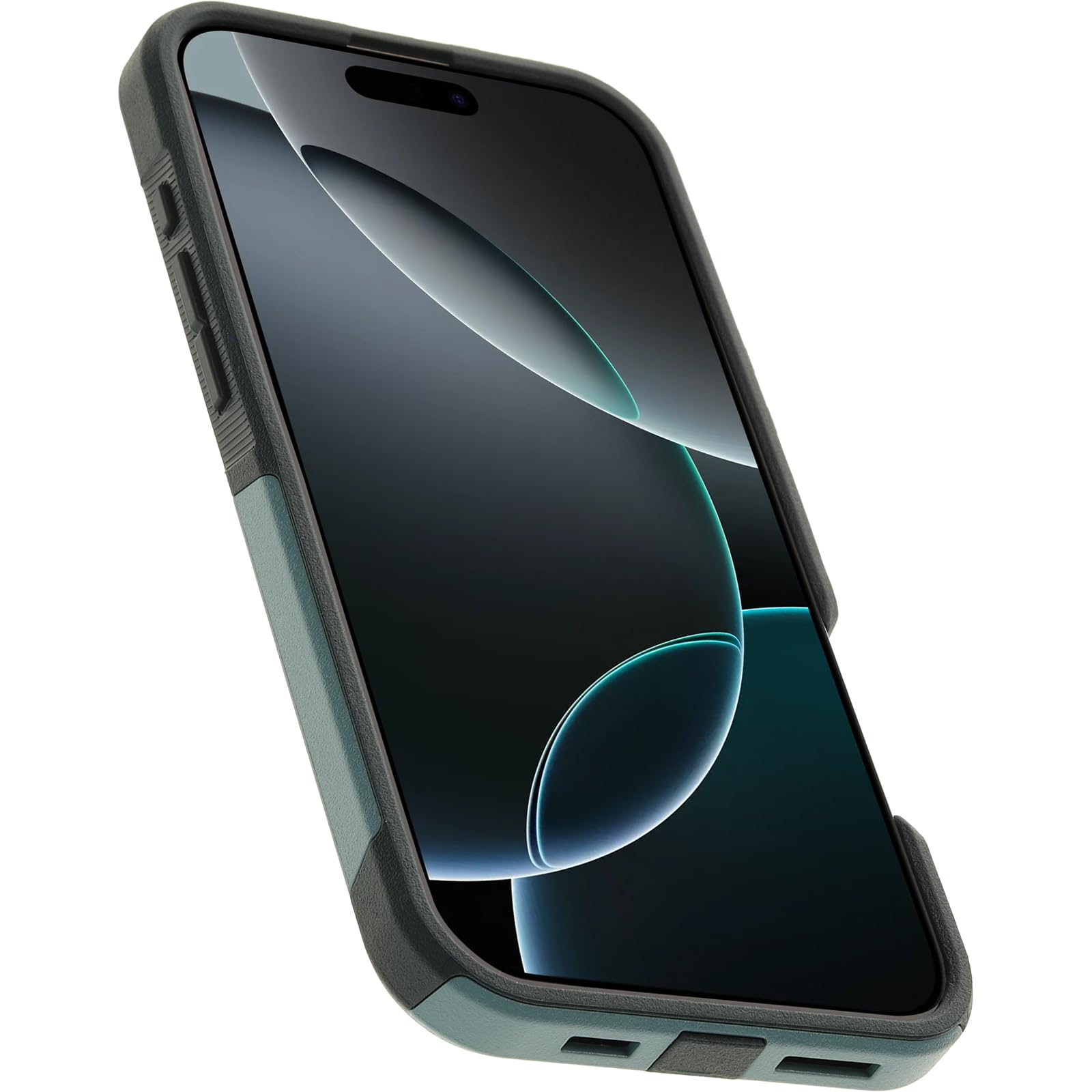 Foto 6 pulgar | Funda Otterbox Commuter Series Para Iphone 16 Pro Max, Color Verde - Venta Internacional.