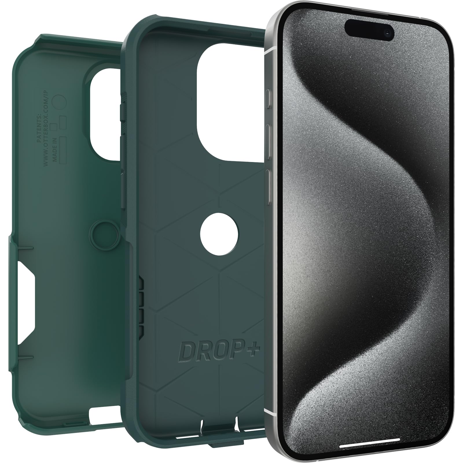 Foto 4 | Funda Otterbox Commuter Series Para Iphone 15 Pro - Get Your Greens - Venta Internacional.