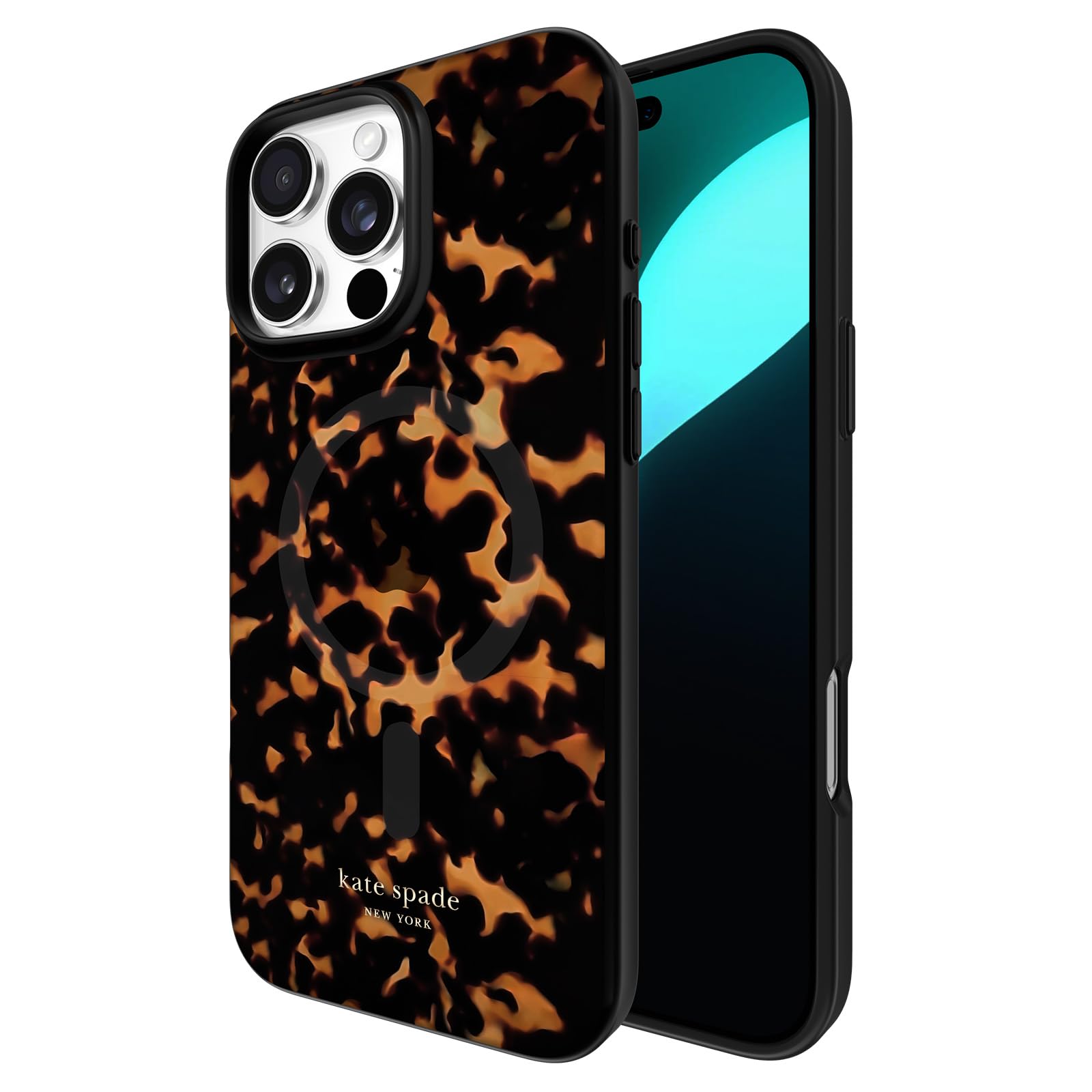 Funda De Teléfono Kate Spade New York Para Iphone 16 Pro Max Tortoise - Venta Internacional.