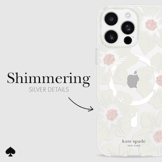 Foto 5 | Funda De Teléfono Kate Spade New York Hollyhock Cream Floral Para Iphone 16 Pro Max - Venta Internacional.