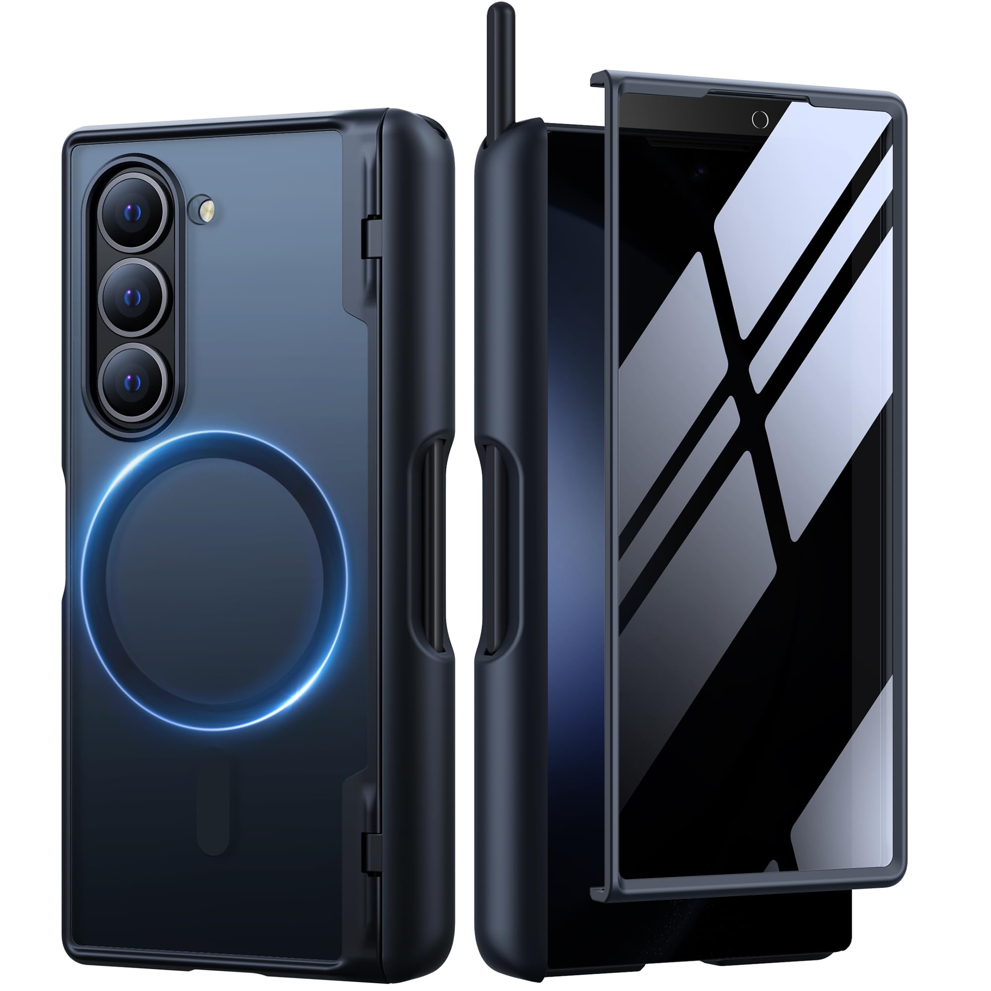 Foto 2 pulgar | Funda Mobosi Privacy Para Samsung Galaxy Z Fold 6 Negra - Venta Internacional.