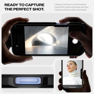 Foto 7 | Funda Spigen Tough Armor (ai) Magfit Para Iphone 16 Plus, Color Negro - Venta Internacional.