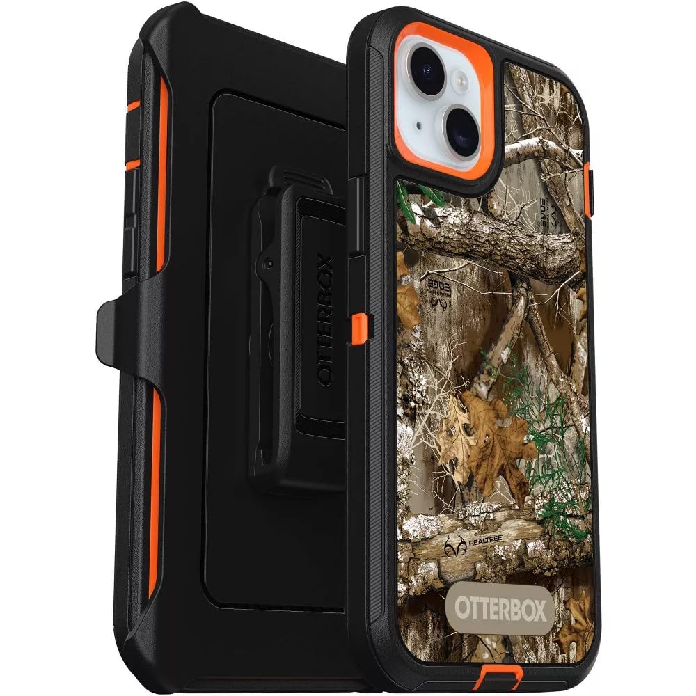 Foto 2 pulgar | Funda Otterbox Defender Series Realtree Blaze Edge Para Iphone 15 Plus Y Iphone 14 Plus - Venta Internacional.